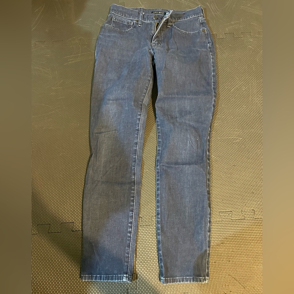 Lucky Brand Aya Super Skinny Mid Rise Jeans 26